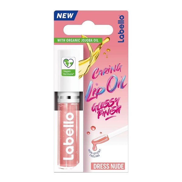 Maquillage Lip Oil Glossy Finish Dress Nude LABELLO APRIL