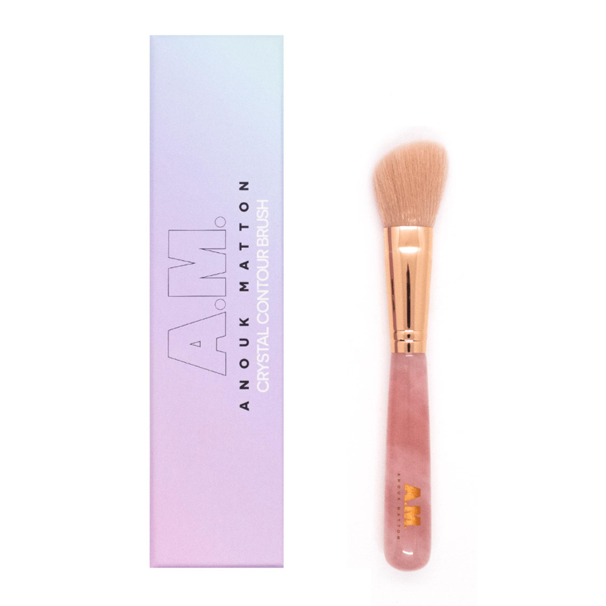 Rosequartz contour brush