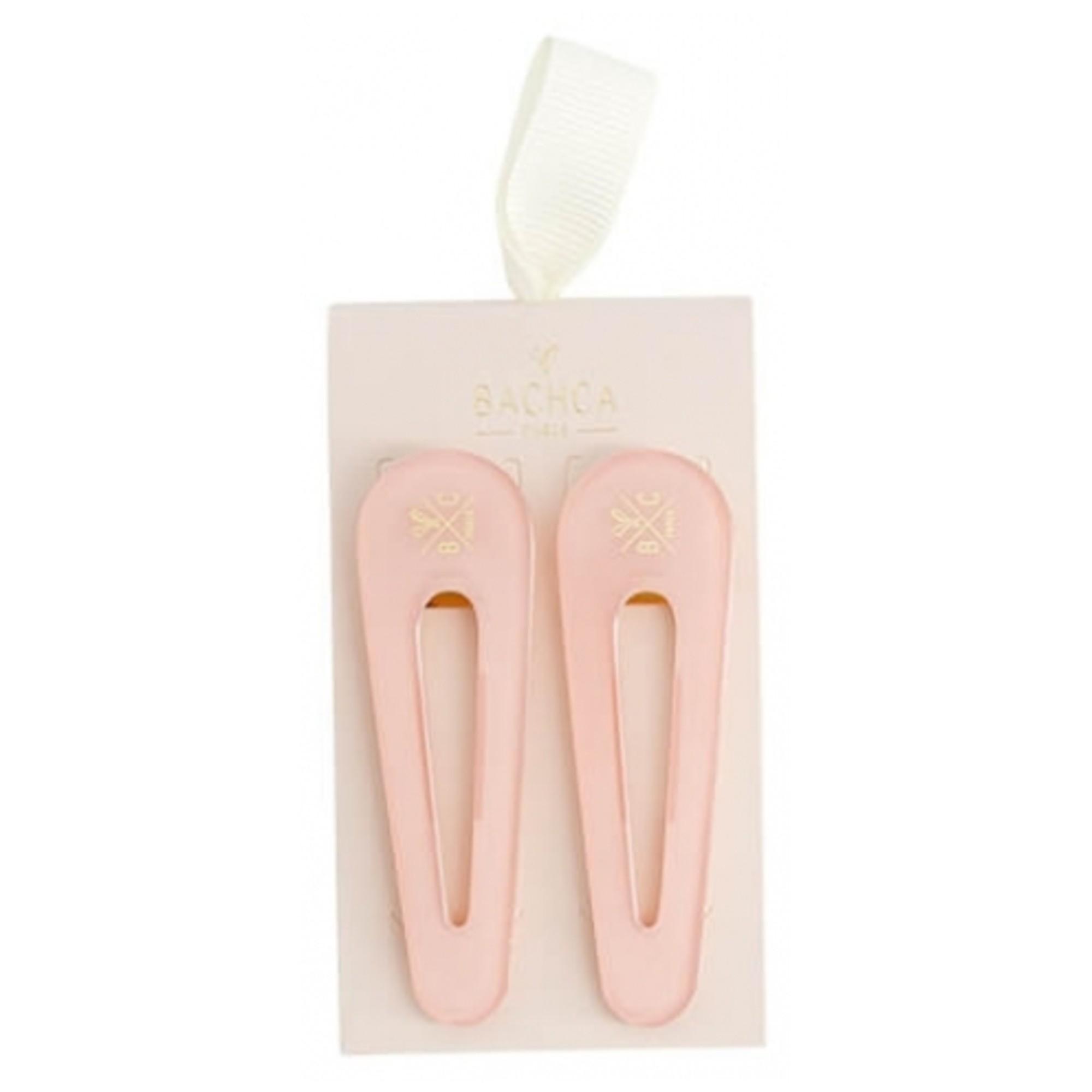 Barrettes Rose Dragée - 2 pc
