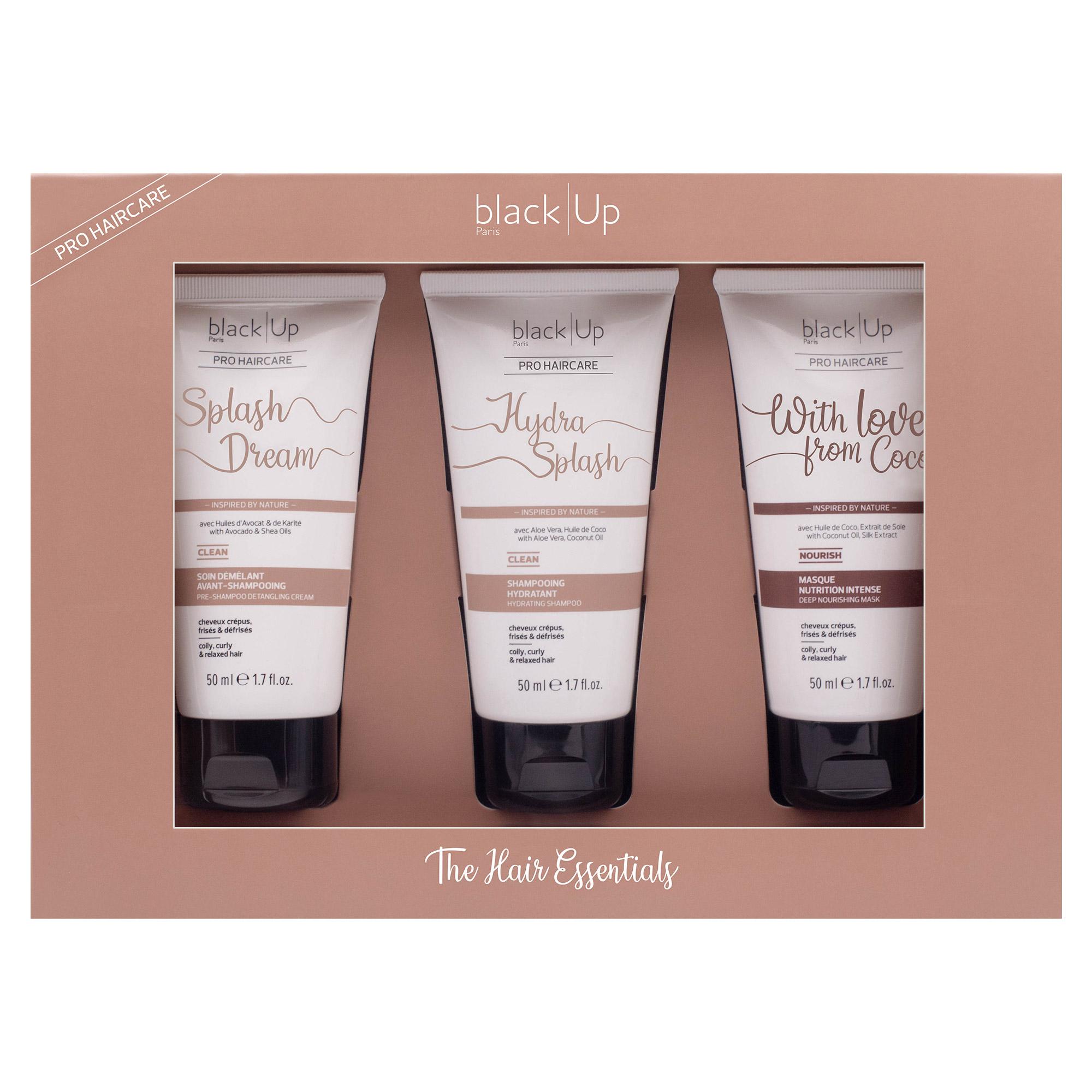 Kit découverte - Avant shampooing, shampooing hydratant, masque intense