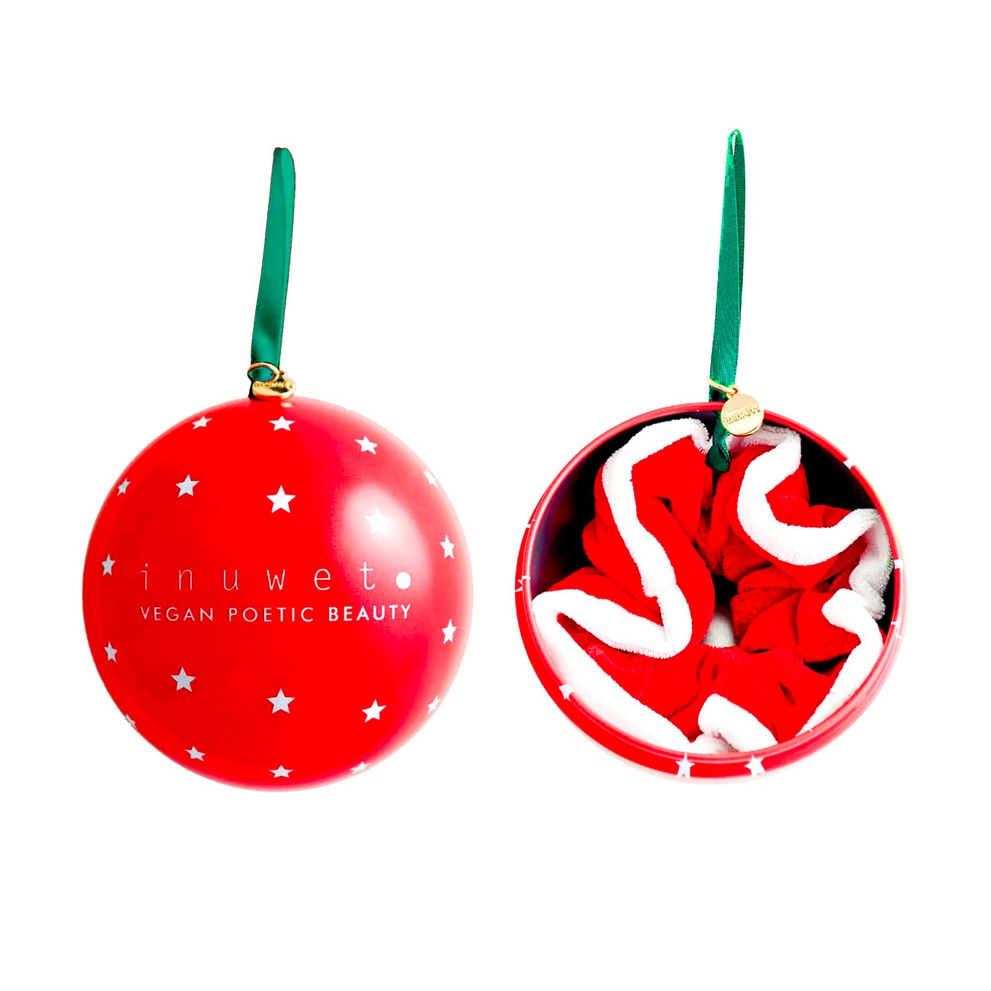 Boule de Noël Baume à lèvres et chouchou