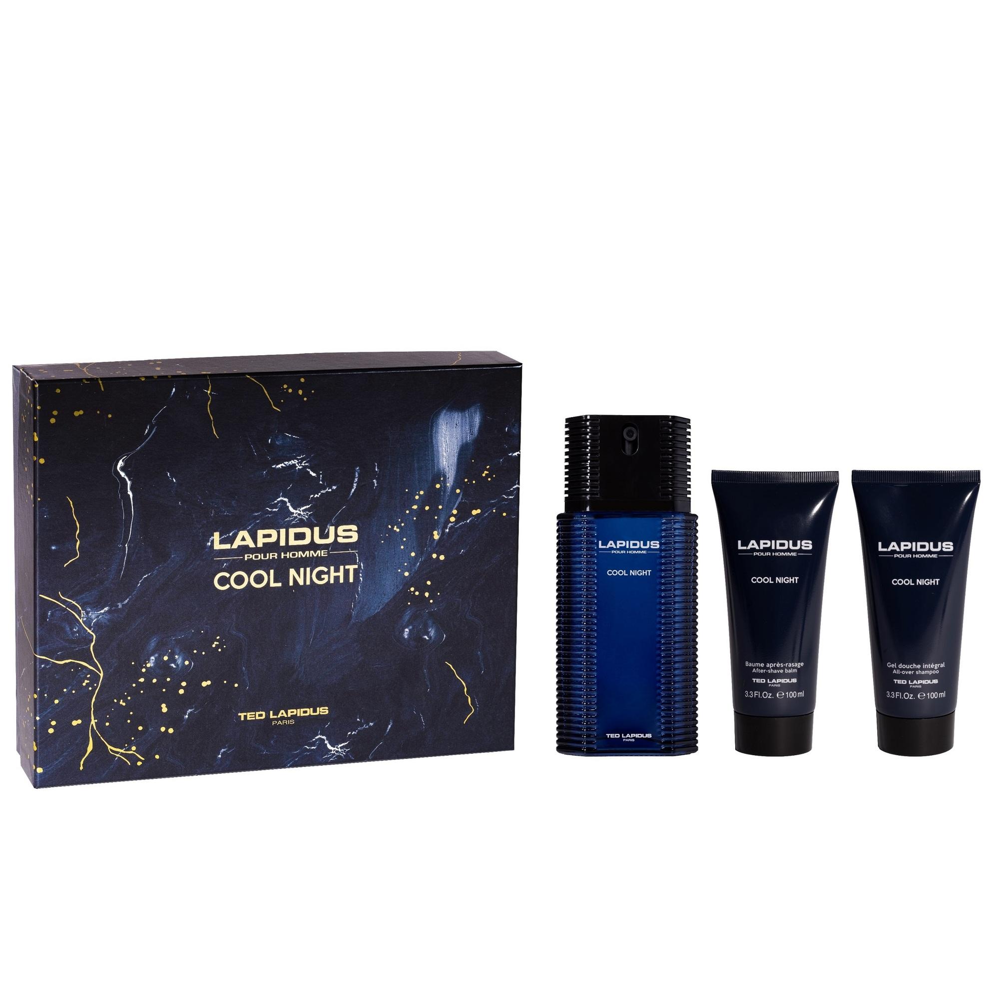 Coffret lapidus pour homme cool night