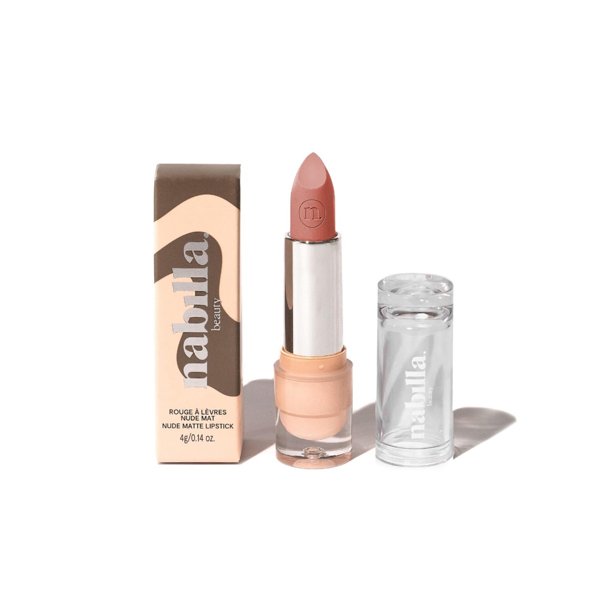 Romige nude lippenstift