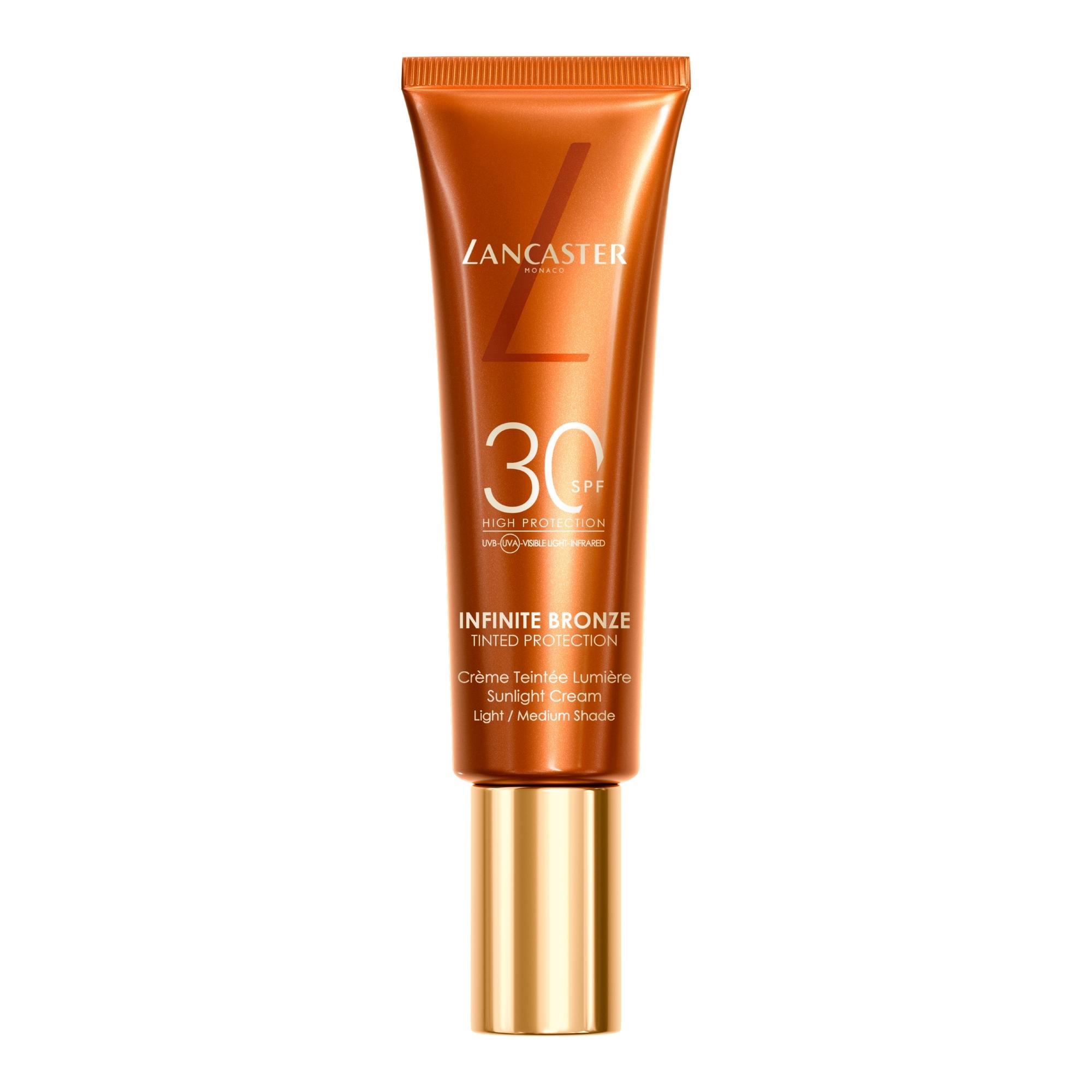 Infinite Bronze Crème Solaire Protectrice Teintée SPF 30 Teinte Moyenne/Foncée