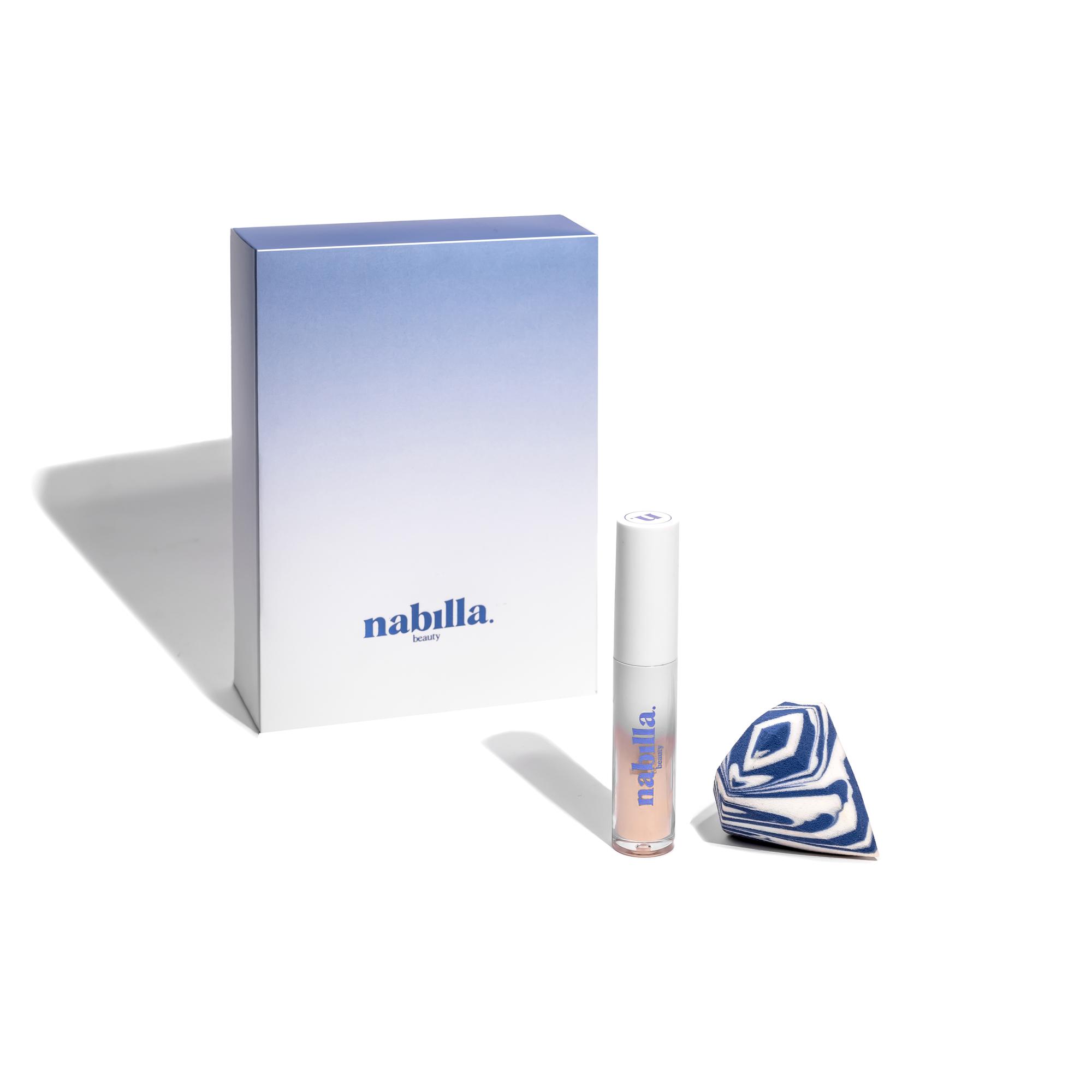 Coffret correcteur et éponge