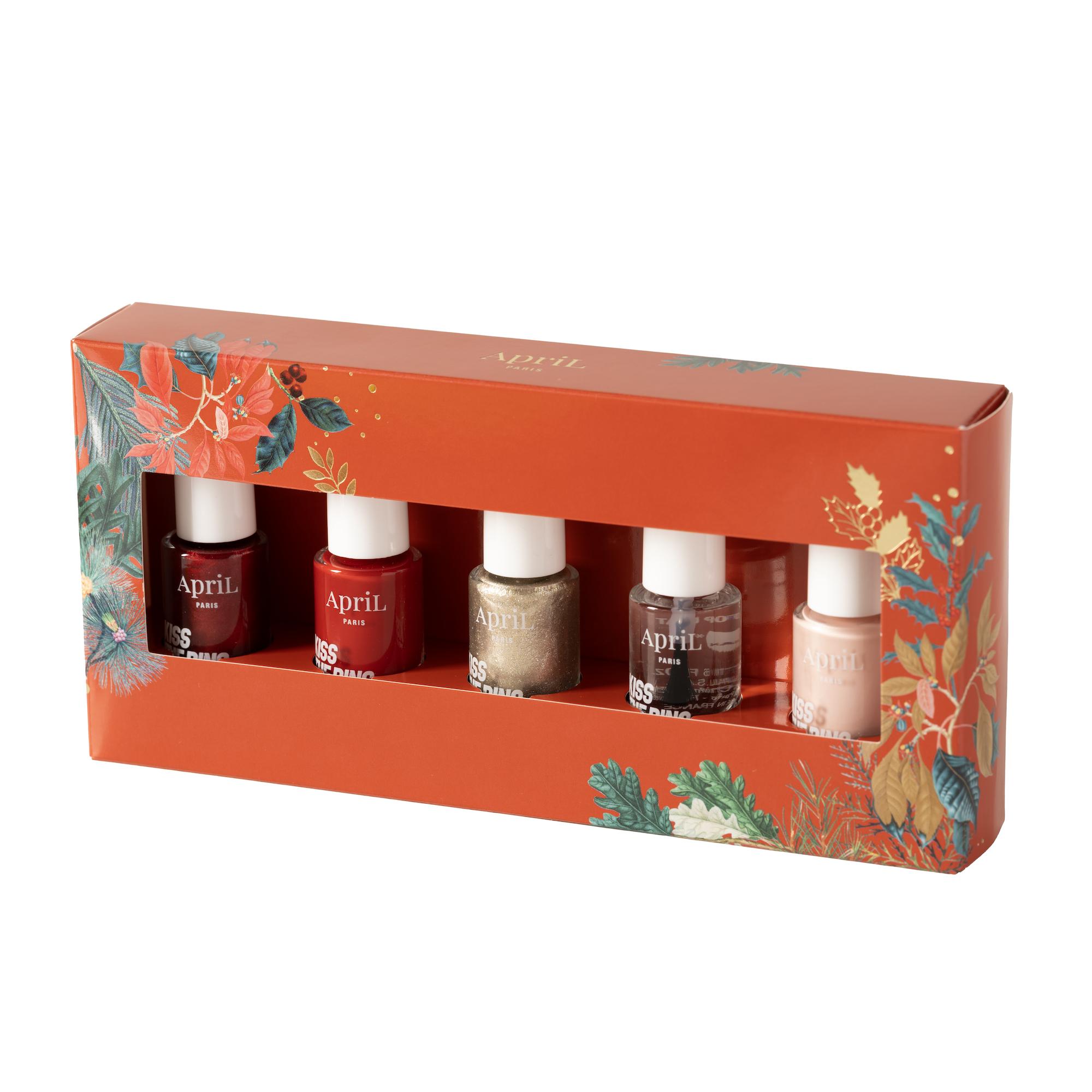 Coffret Vernis Noël - 5 pièces