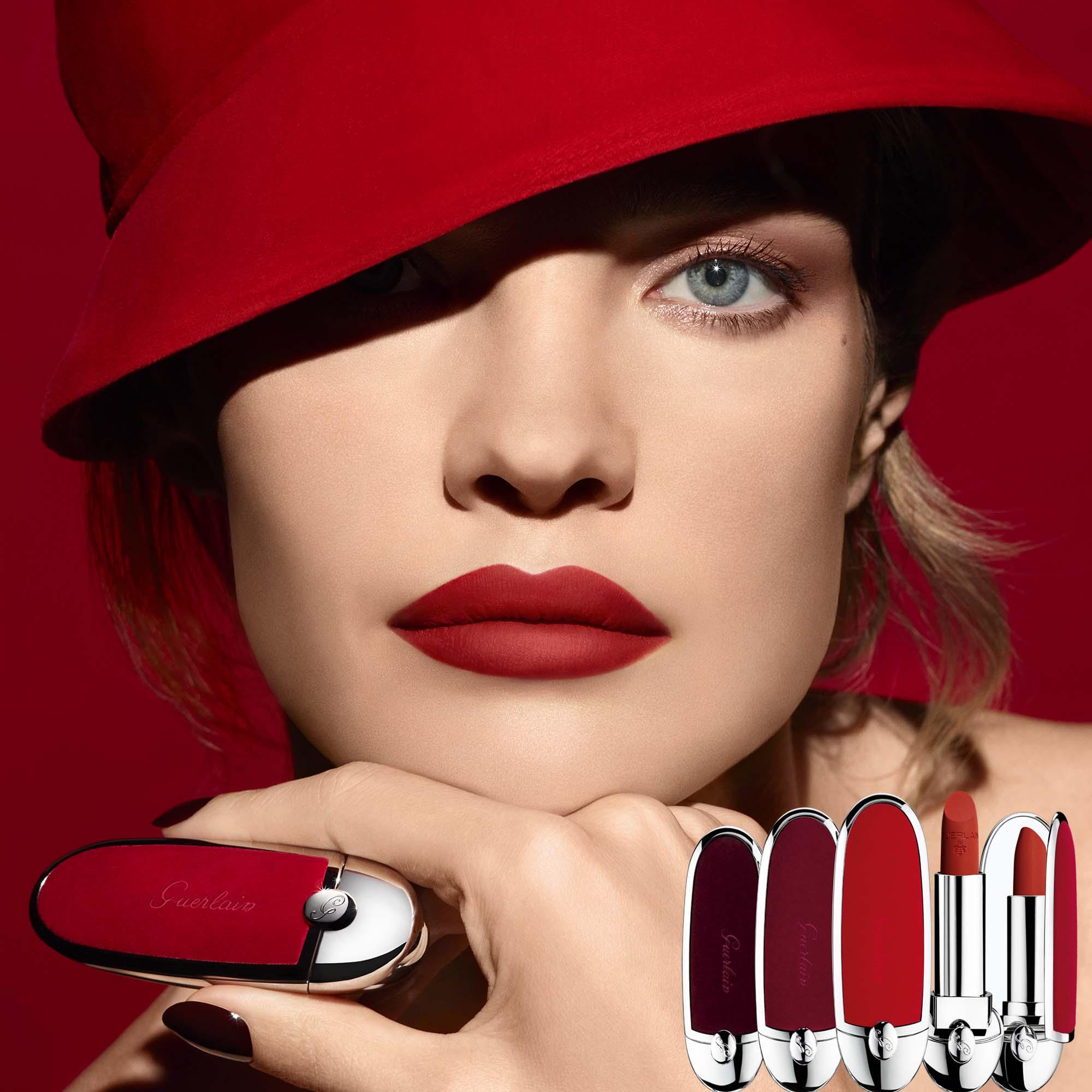 Rouge A Levres Guerlain Avec Miroir Maquillage ROUGE G L'ÉCRIN DOUBLE MIROIR GUERLAIN | APRIL