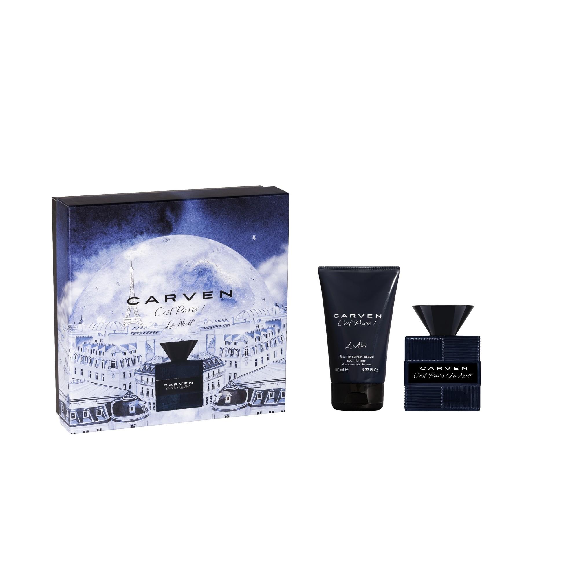 Coffret carven c'est paris ! la nuit pour homme - 50 ml