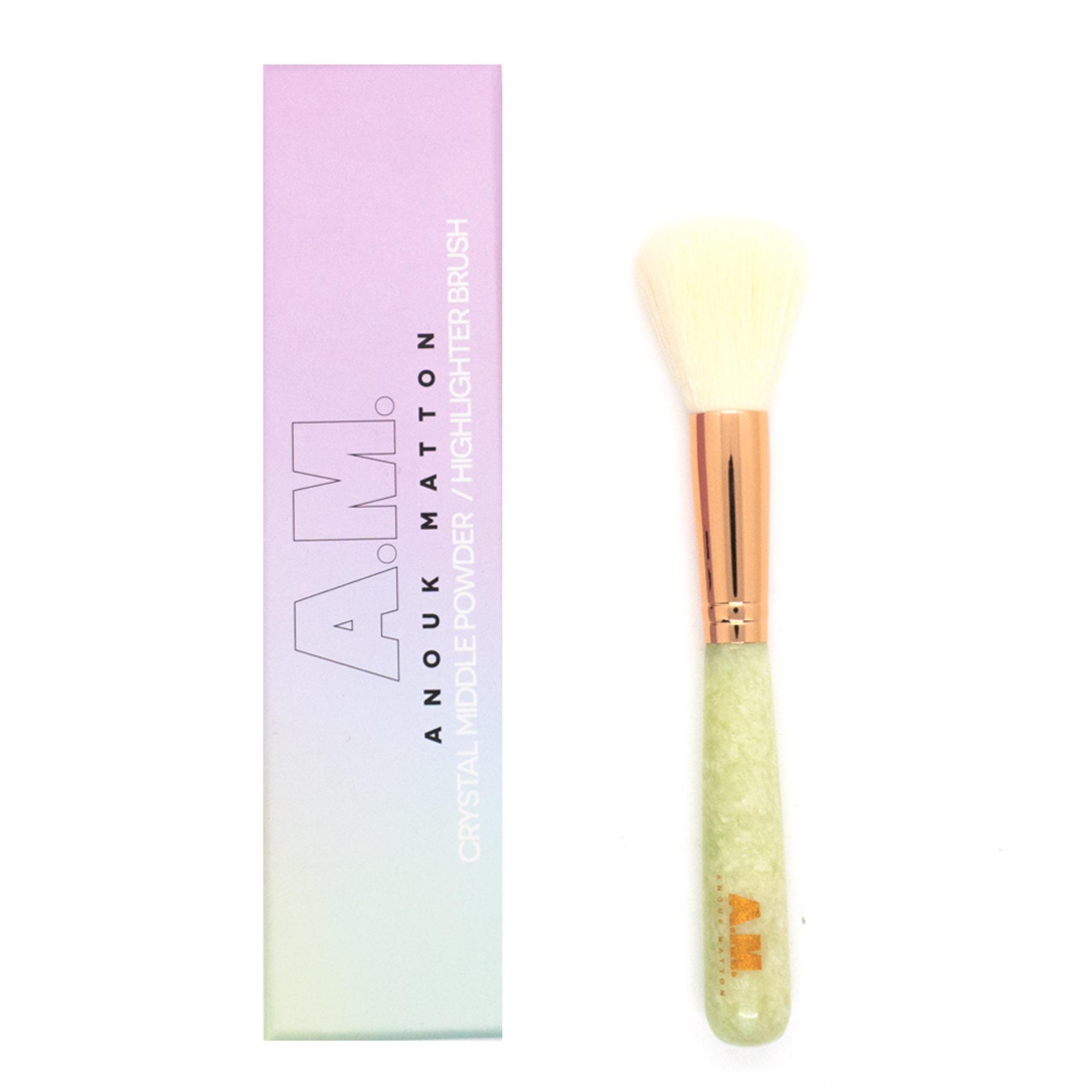 Jade middle powder brush