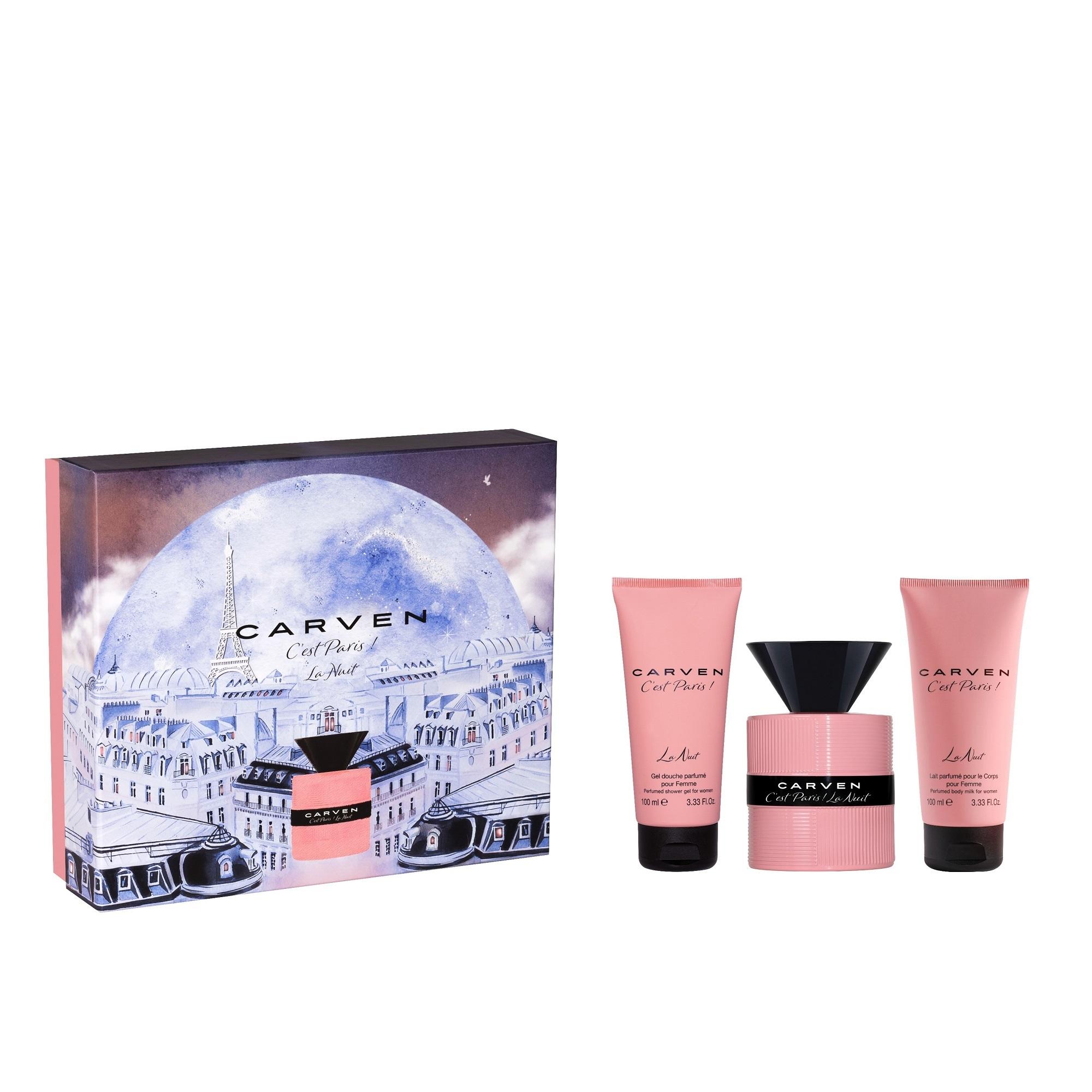 Coffret carven c'est paris ! la nuit pour femme - 100 ml