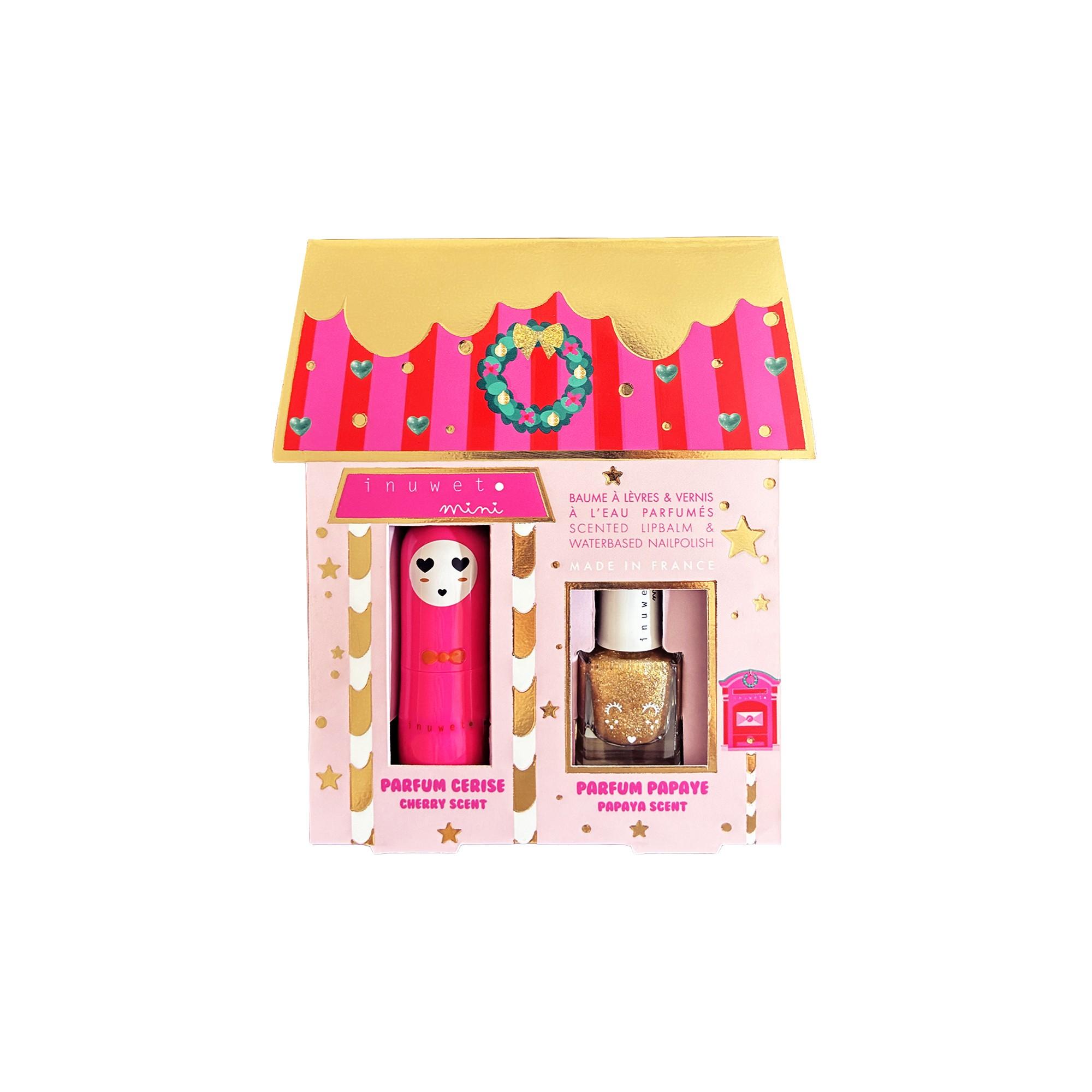 Coffret Juliette Baume à lèvres et vernis à ongles