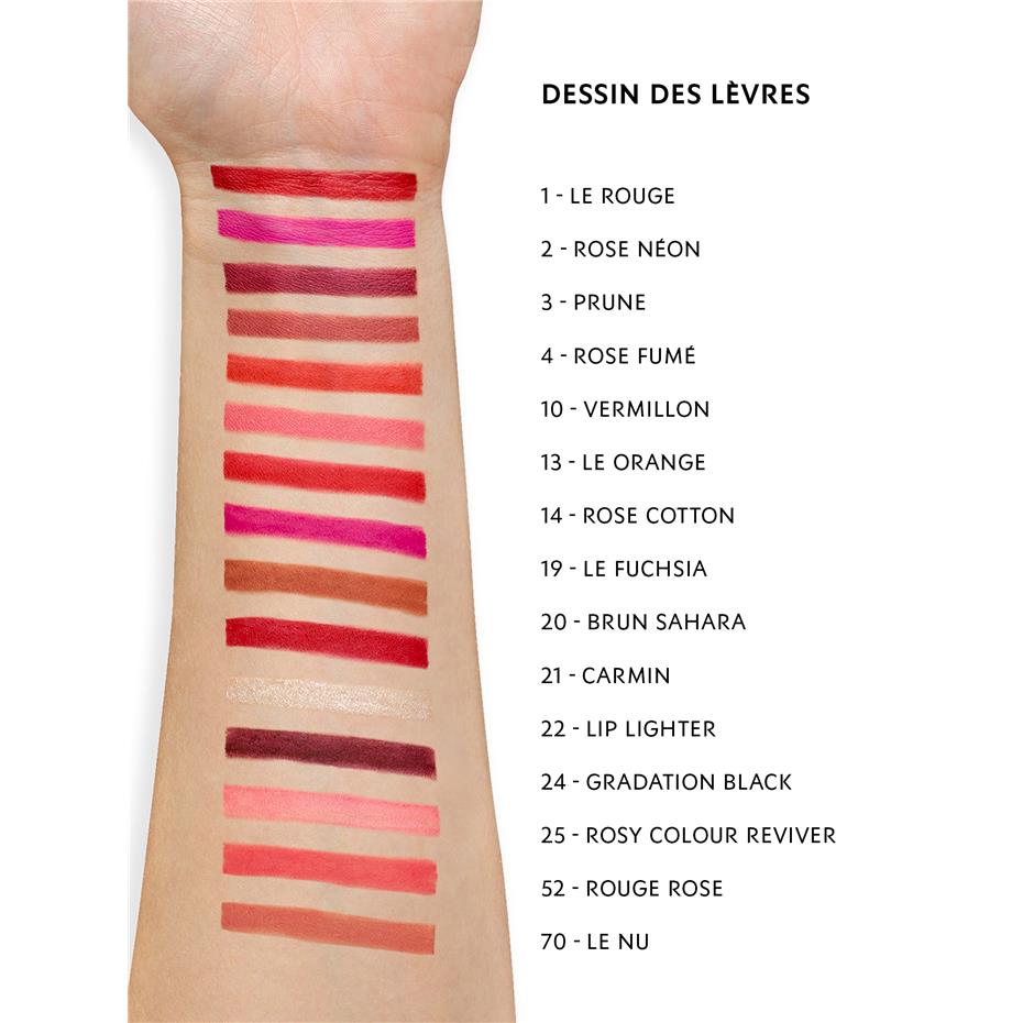 Lot / 3 Yves Saint Laurent Dessin Des Levres Lip Liner ~ 22 ~ .03 oz ( Each  )