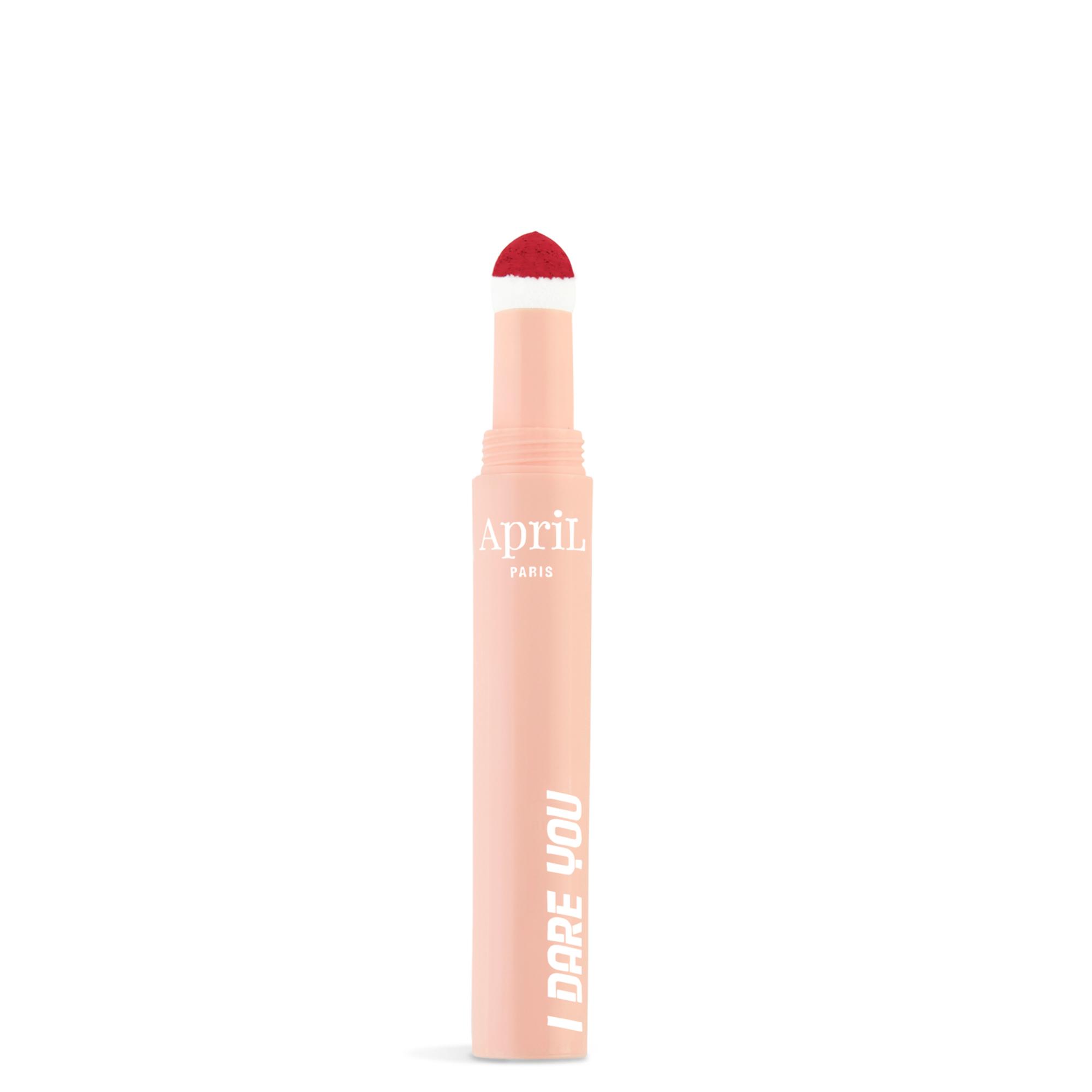 Lippenstift met poedereffect
