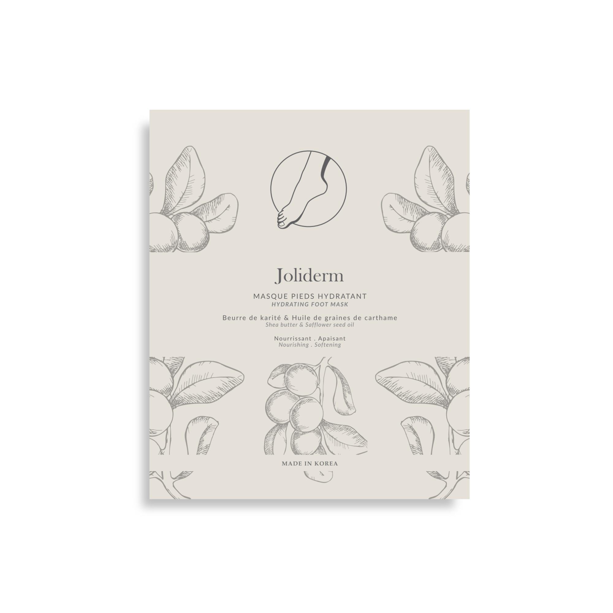 Masque pieds hydratant